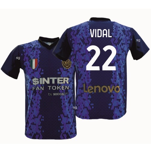 Maglia Inter Vidal 22 ufficiale replica 2021/22 